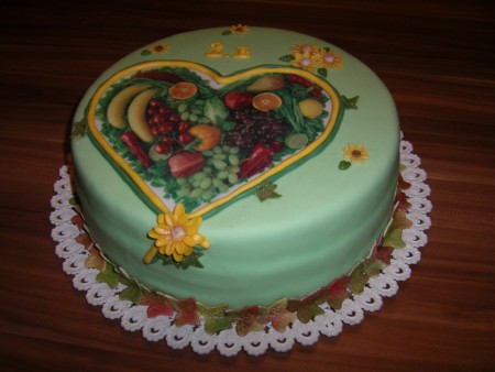 Torta ovocie-zelenina